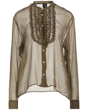 Aspesi Dark Shirt Silk - Brown