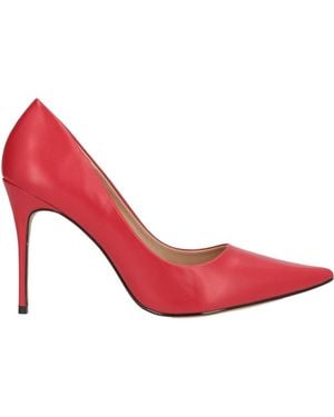 Werner Court Shoes Leather - Pink