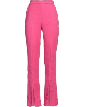 Manila Grace Fuchsia Trousers Polyester - Pink