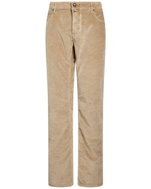 Hand Picked Trouser - Natural