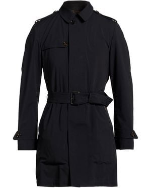 Moorer Midnight Overcoat & Trench Coat Polyamide, Elastane, Polyester - Blue