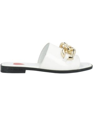 Love Moschino Sandale - Weiß