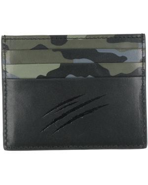 Philipp Plein Cardholder Cow Leather - Gray