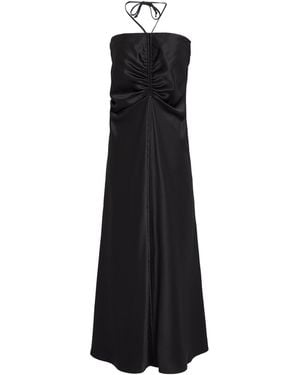 ACTUALEE Maxi-Kleid - Schwarz