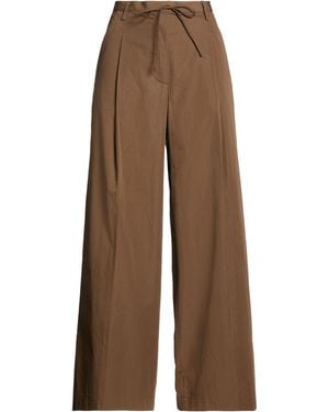 Hache Pants Cotton - Brown
