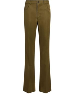 The Attico Military Pants Virgin Wool - Green