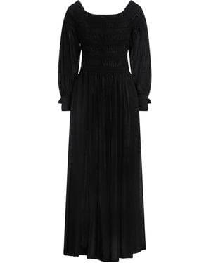 Max Mara Maxi-Kleid - Schwarz