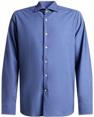 Ghirardelli Next Shirt Polyamide, Elastane - Blue