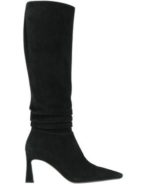 Pollini Boot Leather - Black