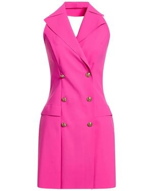 La Petite Robe Di Chiara Boni Mini Dress Polyamide, Elastane - Pink