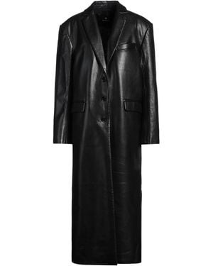Anine Bing Sobretodo y gabardina - Negro