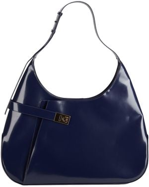 Ferragamo Cross-Body Bag Leather - Blue
