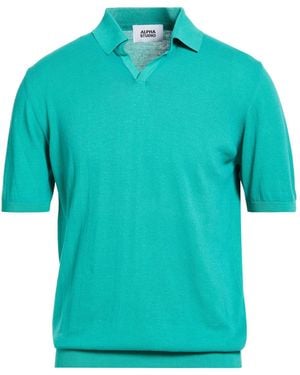 Alpha Studio Jumper Cotton - Blue