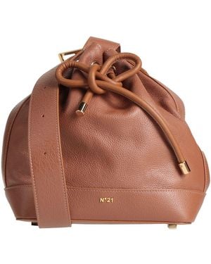 N°21 Camel Cross-Body Bag Leather - Brown