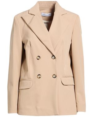 Caractere Blazer Polyester, Elastane - Natural