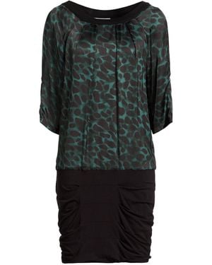 Pinko Mini Dress Polyester, Cotton, Modal - Black