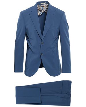 SUIT SARTORIA Slate Suit Polyamide, Elastane - Blue
