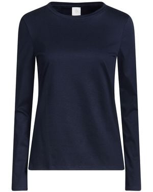 Eleventy T-Shirt Lyocell, Cotton - Blue