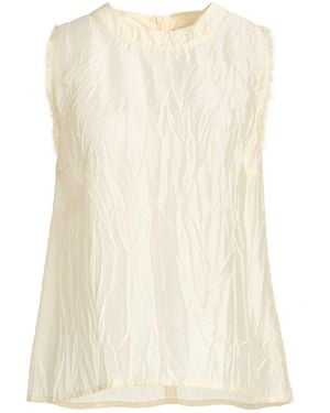 SEVENTY VENEZIA Top Viscose, Silk - Natural