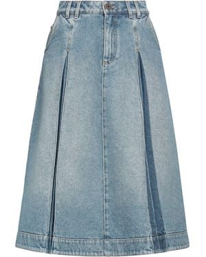 Balmain Jeansrock - Blau