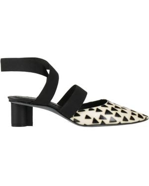 Stephen Venezia Court Shoes - Black