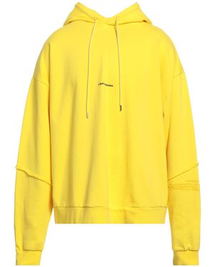 A BETTER MISTAKE Sudadera - Amarillo