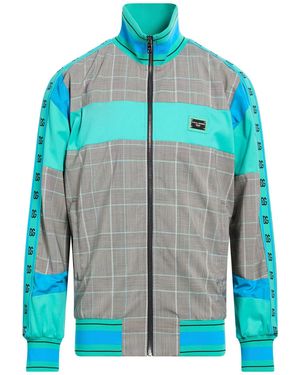 Dolce & Gabbana Jacket Virgin Wool, Polyester, Cotton, Elastane - Blue