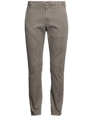 Dondup Pants Cotton, Lyocell, Elastane - Gray