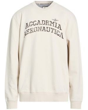 Aeronautica Militare Sweatshirt Cotton - Natural