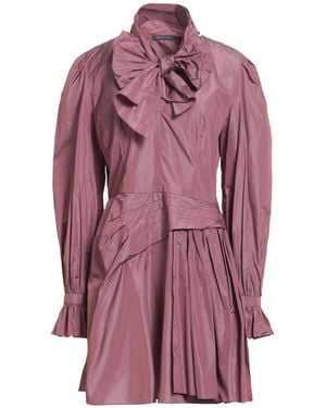 Alberta Ferretti Mini Dress - Purple
