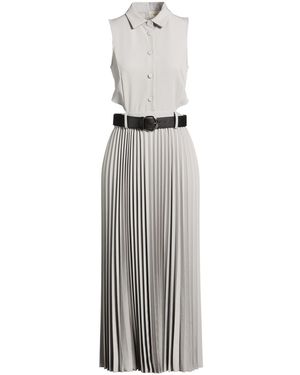 ViCOLO Maxi Dress Polyester, Viscose, Elastane - White