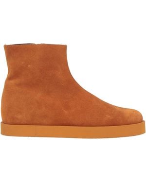 Eqüitare Camel Ankle Boots Leather - Brown