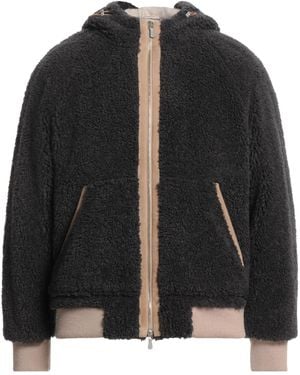 Eleventy Shearling & Teddy - Black
