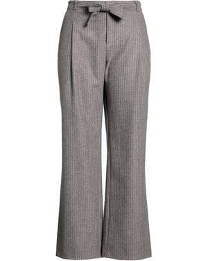 Xandres Trousers Wool, Polyester, Viscose, Polyamide, Elastane - Grey