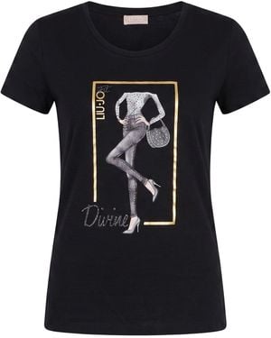 Liu Jo T-Shirt Cotton - Black
