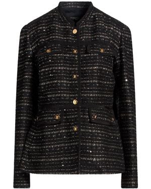 Giambattista Valli Jacket Wool, Polyester, Synthetic Fibers, Pvc - Black