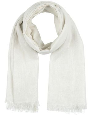 Max & Moi Scarf Cotton, Metallic Fiber, Acrylic - White