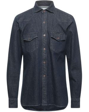 Bagutta Denim Shirt - Blue