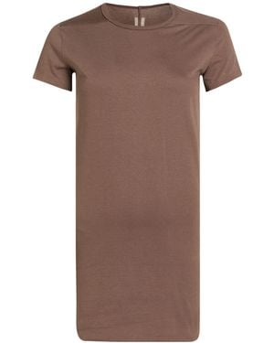 Rick Owens Taupe T-Shirt Cotton - Brown