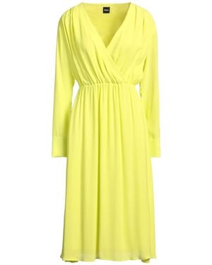 BOSS Midi Dress - Yellow