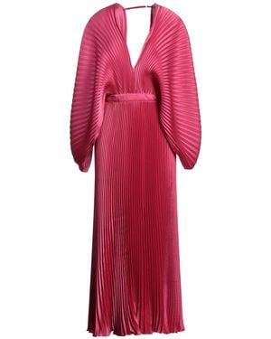 LIDEE Woman Maxi Dress Polyester - Red