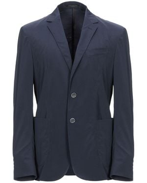 Corneliani Midnight Blazer Polyamide, Elastane - Blue