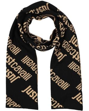 Just Cavalli Scarves - Black