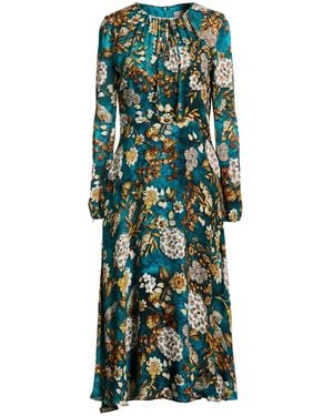 Mary Katrantzou Midi Dress Silk - Green