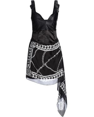 Versace Jeans Couture Vestito Corto - Nero