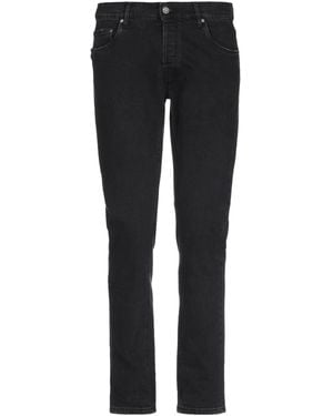 Daniele Alessandrini Jeans Cotton, Elastane - Black