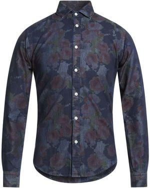 Brian Dales Denim Shirt Cotton - Blue