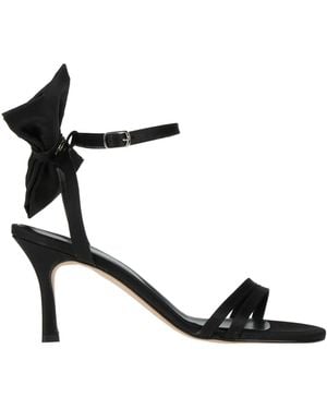 Divine Follie Sandals Textile Fibres - Black