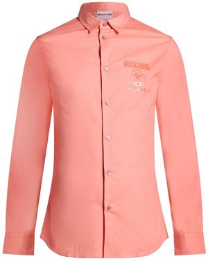 Moschino Shirt Cotton, Elastane - Pink
