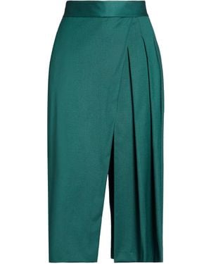 Semicouture Pants Virgin Wool, Polyester, Viscose, Elastane - Green